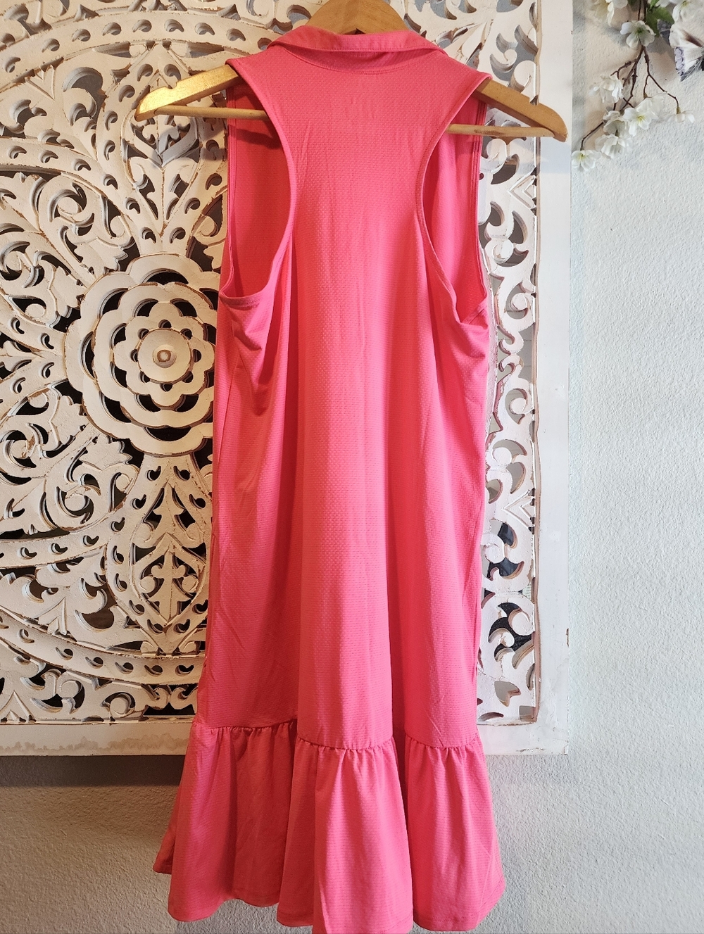 Gottex Womens Golf, Tennis Athletic Mini Dress Pink SZ Small W Zip Pockets - Picture 13 of 13